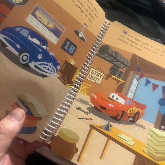 Leap F.  LeapPad Disney Pixar Cars K-1st . Interactive Book & C. - Picture 9 of 9